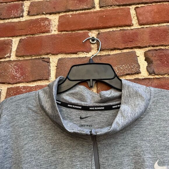 Nike Element Womens 1/2 Zip Running Top gray Plus Size 1X NWT - Picture 12 of 15